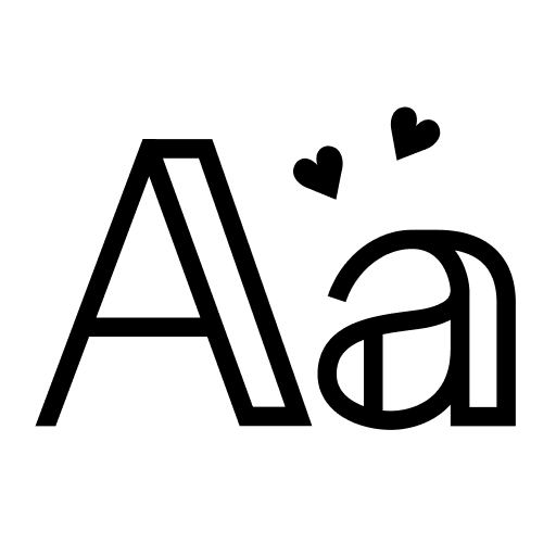 Fonts Keyboard - Schriftarten PC