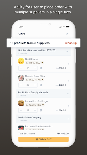 Food Market Hub পিসি