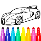 Learn Coloring & Drawing Car Games for Kids PC