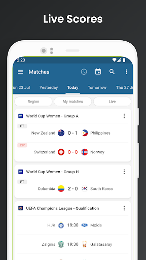 Footba11 - Soccer Live Scores