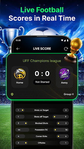 Football Live Scores Updates الحاسوب