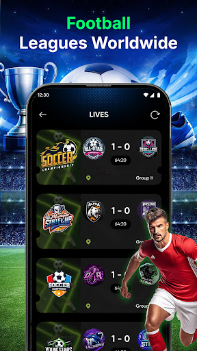 Football Live Scores Updates الحاسوب