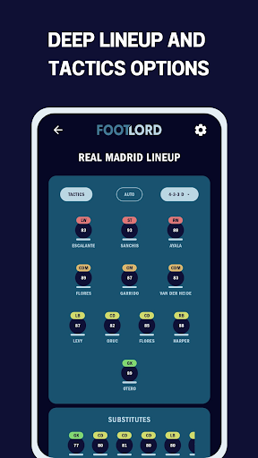 FootLord - Manager di calcio