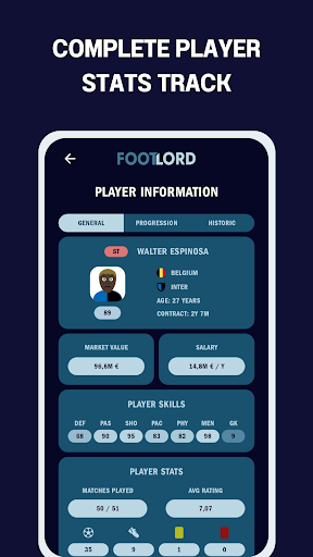FootLord - Manager di calcio