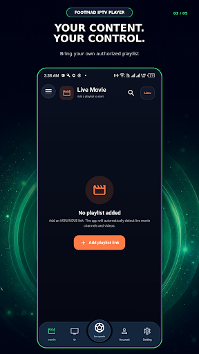 Footmad IPTV Player পিসি