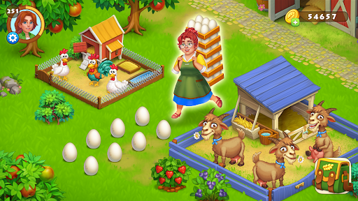 Farm Town: Merge Cozy Village