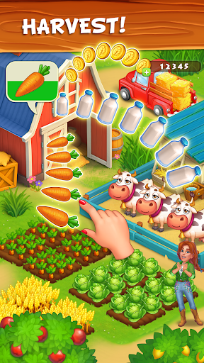 komputer Farm Town Village Build Story