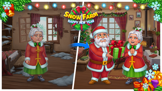 Farm Snow - Santa family story PC