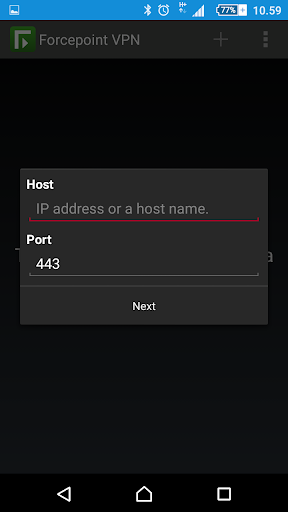 Forcepoint SSL VPN Client پی سی