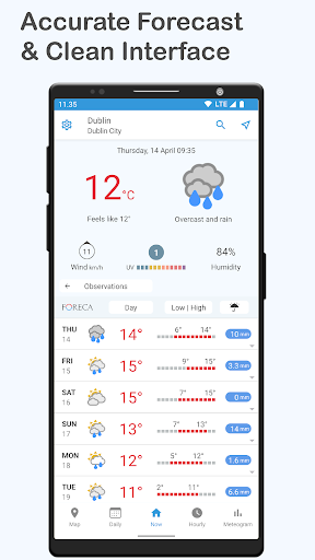 Foreca Weather الحاسوب