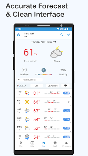 Foreca Weather & Radar پی سی