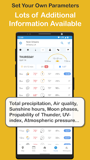 komputer Foreca Weather & Radar