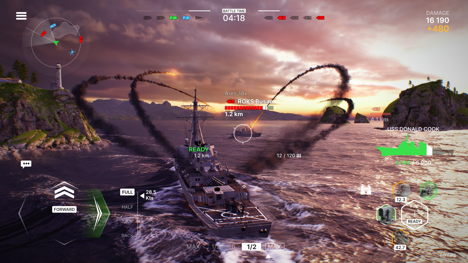 Warships Mobile ПК