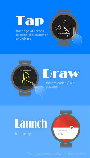 Wear Gesture Launcher - WearOS PC