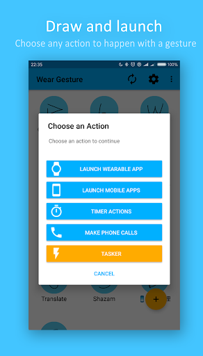 Wear Gesture Launcher - WearOS PC