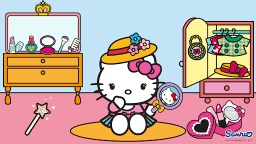 hello kitty et amis chez kideo PC