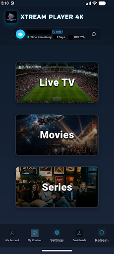 Xtream Player 4K - IPTV پی سی