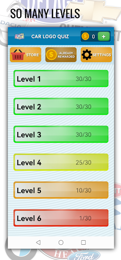 komputer Car Logo Quiz Game