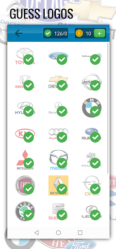 komputer Car Logo Quiz Game