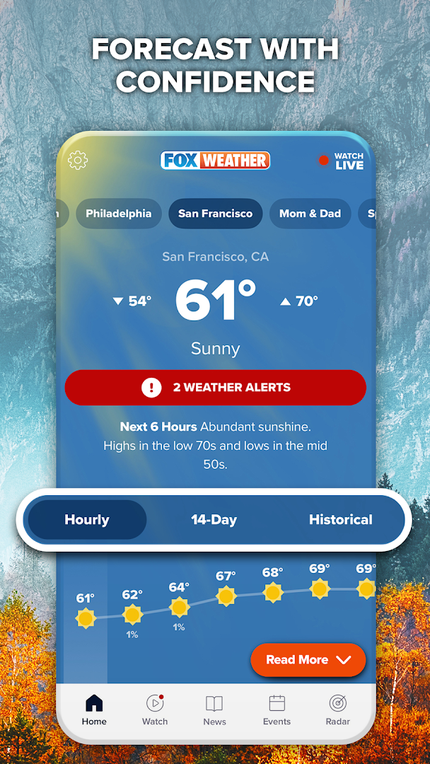 FOX Weather: Daily Forecasts PC