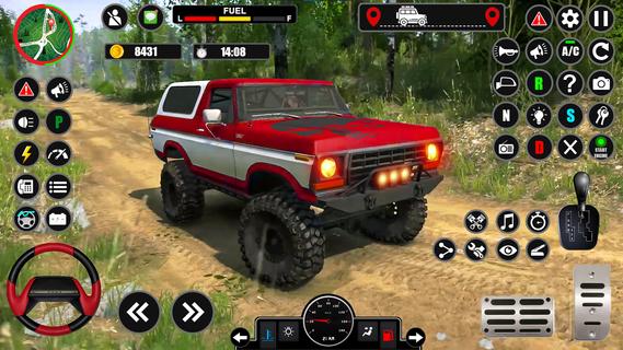 SUV OffRoad Jeep Driving Games PC
