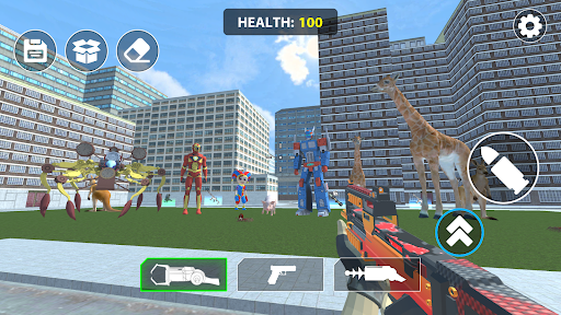 FPS Sandbox Mod In Frozen PC版