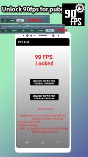 Fps tool : unlock 90fps电脑版