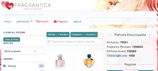 Fragrantica Perfumes PC