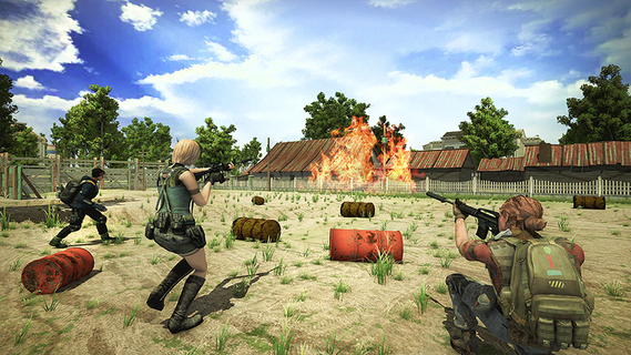 Firing Squad-Free Fire Cross Fire Battleground para PC