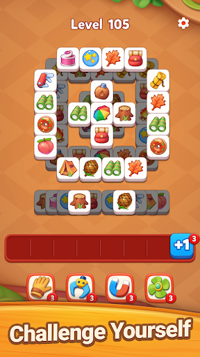 Snowy Town: Tile Wonders