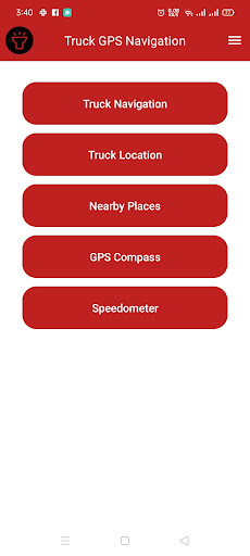 Truck GPS Route Navigation PC