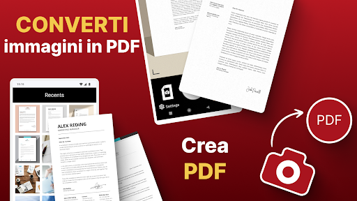 Foto a PDF - Convertitore PDF PC