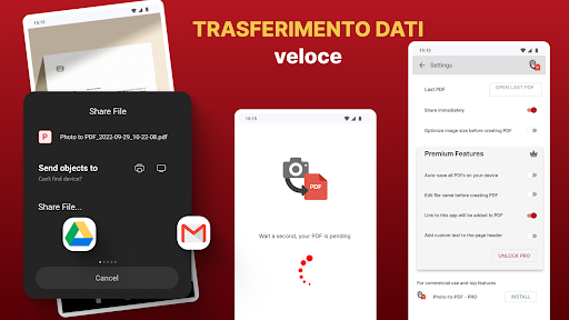 Foto a PDF - Convertitore PDF PC