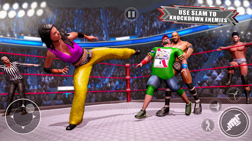 Wrestling Fighting Game: Women