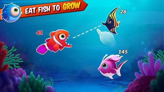 Download Big Eat Fish Games Shark Games on PC with MEmu