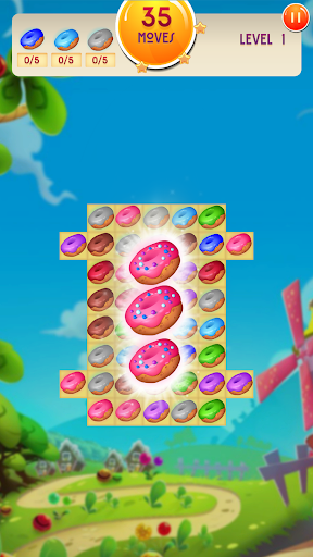 Donut Chef Match 3 Challenge PC版