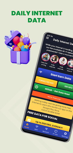 Daily Internet Data 50 GB MB PC