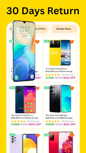 Mobile Phone Shopping App পিসি