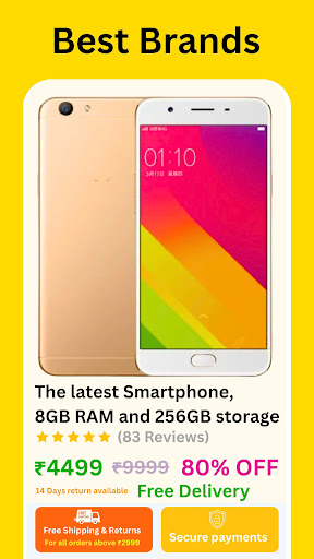Mobile Phone Shopping App পিসি