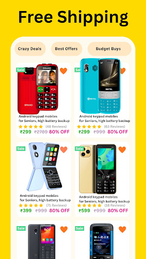 Mobile Phone Shopping App পিসি