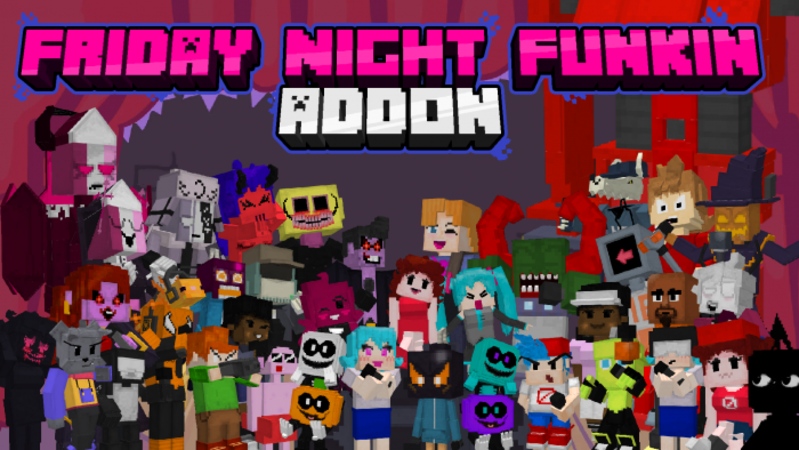 Friday Night Funkin' in Minecraft WITHOUT MODS Gameplay (+DOWNLOAD) 