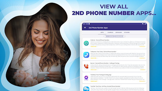 2nd Phone Number Apps All in One - Virtual Line