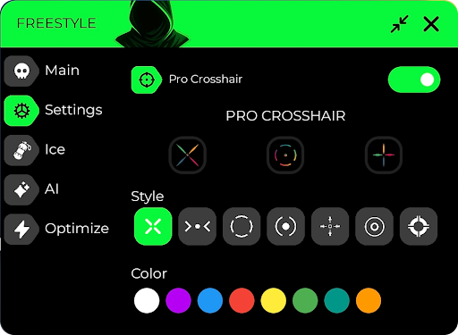 Freestyle Painel پی سی
