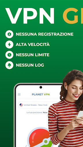 Free VPN gratuito - Planet VPN