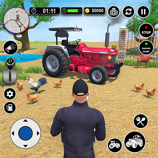 Gry Farming: Traktor Gra 3D