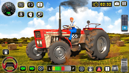 Farming Games: Tractor Game 3D