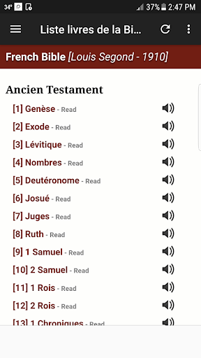 Bible en Français Louis Segond PC