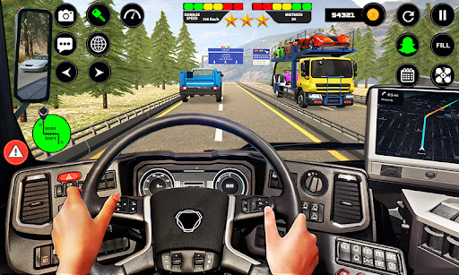 Car Transporter Trailer Truck