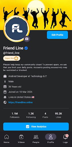 Friend line