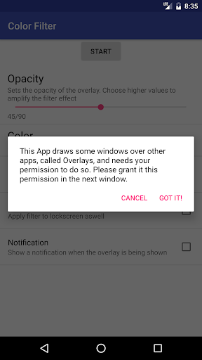 Color Filter پی سی